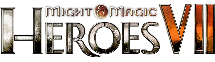 Heroes Of Might And Magic Logo Png - Might & Magic Heroes Vii - Pc Dvd (900x262), Png Download