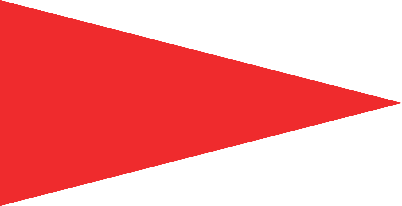 Royal Norwegian Navy Nco Rank Flag - Red Arrow Right Png (1280x658), Png Download