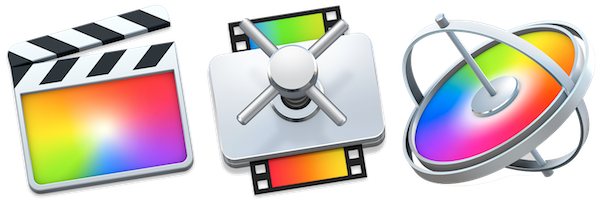 Resultado De Imagem Para Icone Final Cut Pro X - Final Cut Pro (600x205), Png Download