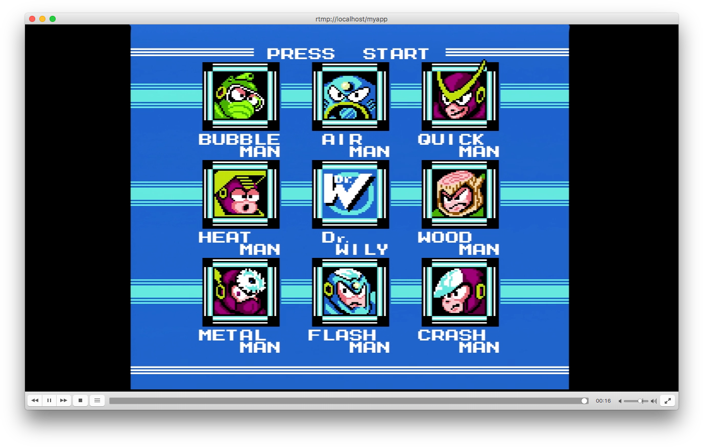 Vlc Showing Game Feed - Turbo Reproductions Mega Man 2 Reproduction Turbografx-16 (1392x890), Png Download