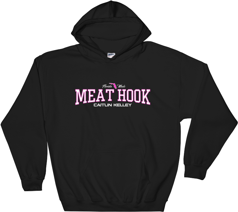 Caitlin Kelley "made" Hoodie - Pullover Hoodie Black Mockup (1000x1000), Png Download