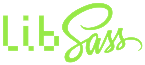 Libsass Logo - Sass (640x320), Png Download