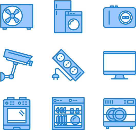 Household Appliances - Home Appliance (600x564), Png Download