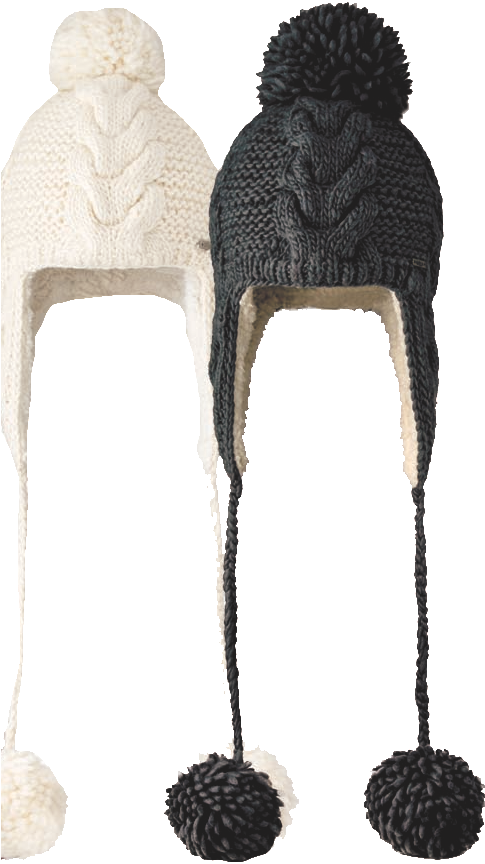 Rachelle Pilot Hat - Beanie (484x897), Png Download