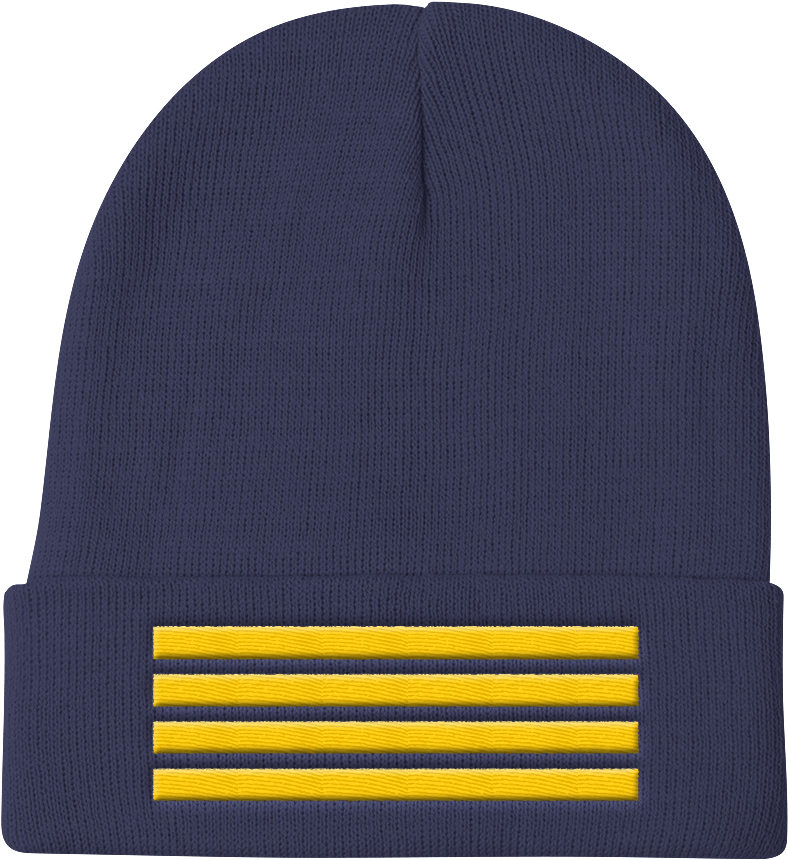 Pilot Stripes - Knit Beanie - Beanie (1000x1000), Png Download