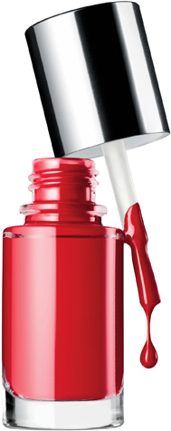 Esmalte Png - Cartoon Nail Varnish Bottle (374x527), Png Download