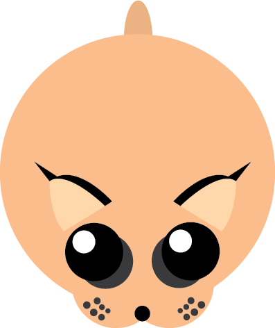 Caracal - Cartoon (397x472), Png Download