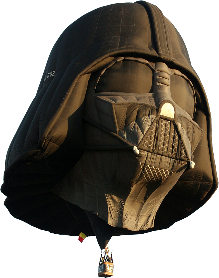 Darth Vader - Hot Air Balloon Meme (769x1000), Png Download