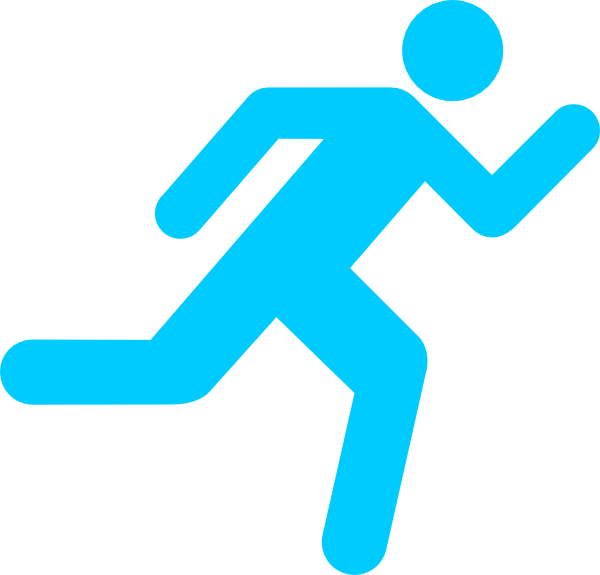 Running Icon On Transparent Background Clip Art - Running Clipart Transparent Background (600x575), Png Download
