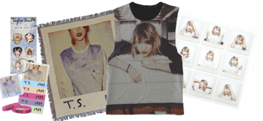 Taylor Swift 1989 Guitar Picks Set Pack (540x250), Png Download