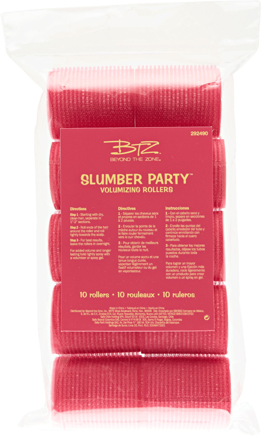 Slumber Party Rollers By Beyond The Zone - Cosmetics (1500x1500), Png Download
