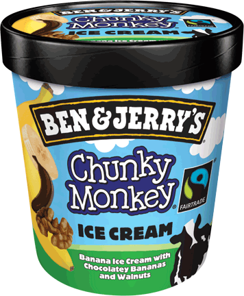 As We Can See The Oldest Packaging Was Not Really Original, - Ben&jerry Caramel Chew Chew (356x432), Png Download