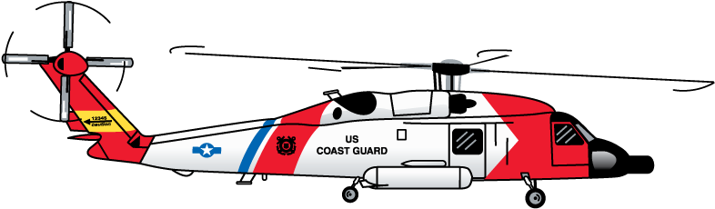 Milart Com Miscellaneous Images Uscg Jayhawk - Helicopter Rotor (800x800), Png Download