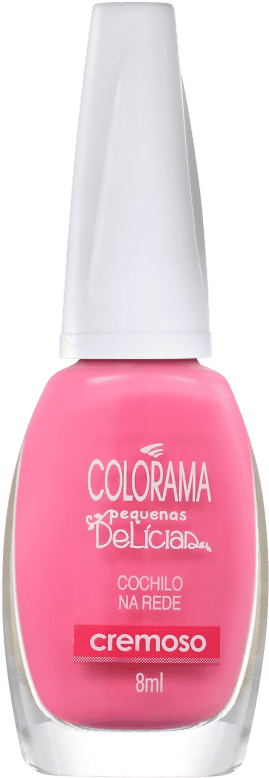 Colorama Pequenas Delícias Cochilo Na Rede - Esmalte Beauty Color Neon Pink Pong (800x800), Png Download