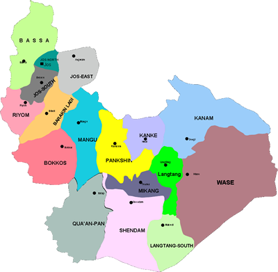 The State Of Plateau Is Among The States In Nigeria - Local Government In Plateau State (400x391), Png Download