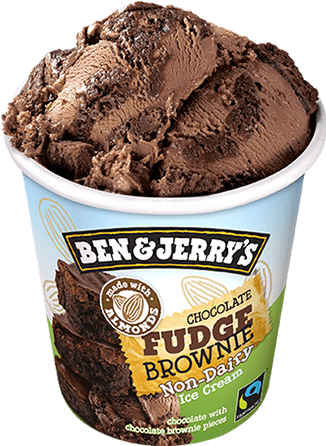 Ben & Jerry's - Ben & Jerry's Chocolate Fudge Brownie Non Dairy (600x600), Png Download