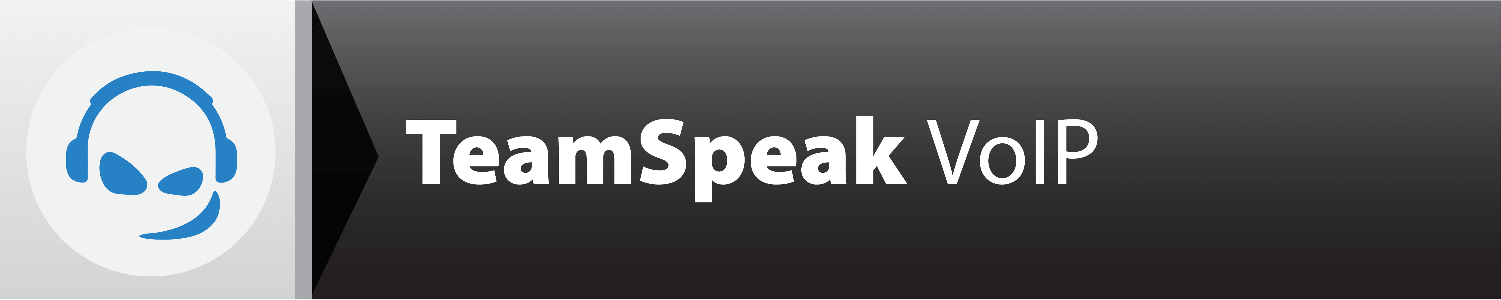 Teamspeak Voip Service - Teamspeak (5209x1042), Png Download