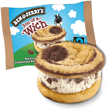 Son Of A'wich Sharepack Ice Cream Bar - Ben And Jerry's Son Of A Wich (374x479), Png Download