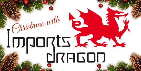 Imports Dragon (586x296), Png Download