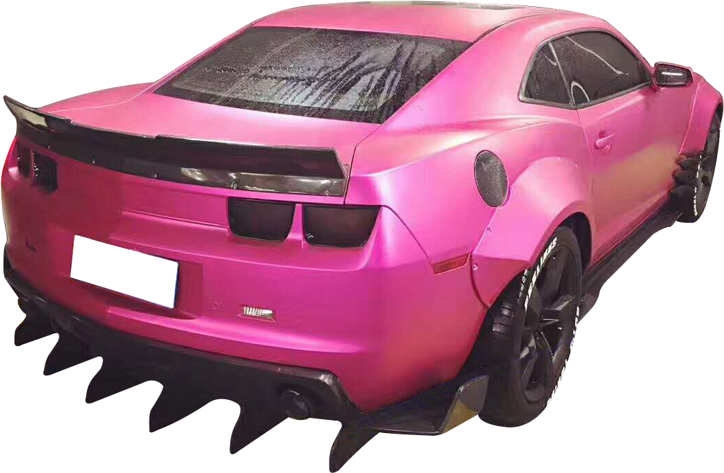 Fits 10-13 Chevrolet Camaro Ikon Style Duckbill Type - Chevrolet Camaro (1280x998), Png Download