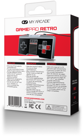 View Larger - Dreamgear My Arcade Gamepad Classic Wireless Controller (480x480), Png Download