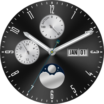 Lupetto01 Watch Face Preview (360x360), Png Download