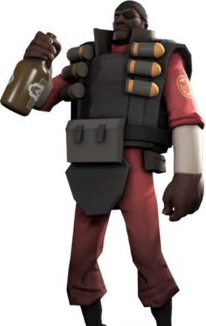 Demoman - Tf2 Demoman (300x475), Png Download