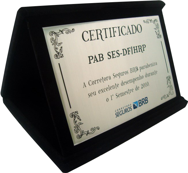 Placas De Homenágem - Placas De Homenagem Em Aço Inox (960x601), Png Download