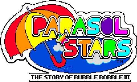 Taito - Parasol Stars Logo (488x300), Png Download