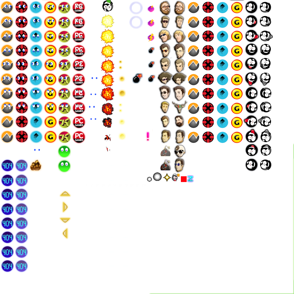 I Uploaded A Modified Version Where The Website Ghosts - Pac Man Championship Edition Dx Fruits (1024x1024), Png Download