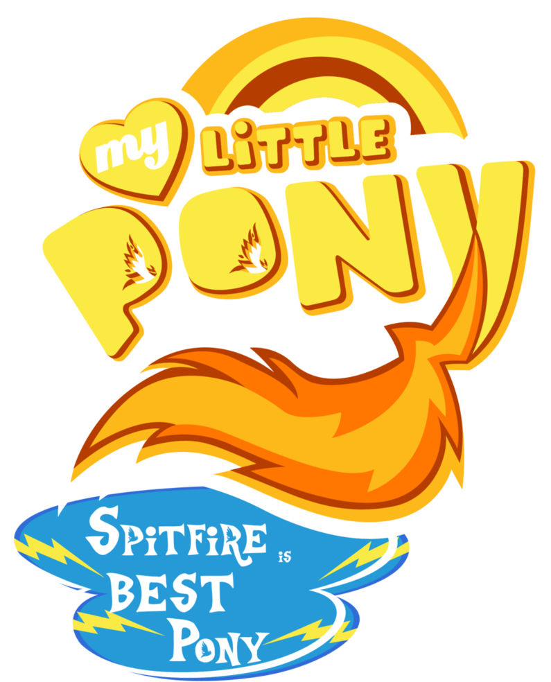 My Little Pony Logo - My Little Pony Spitfire Best Pony (806x990), Png Download