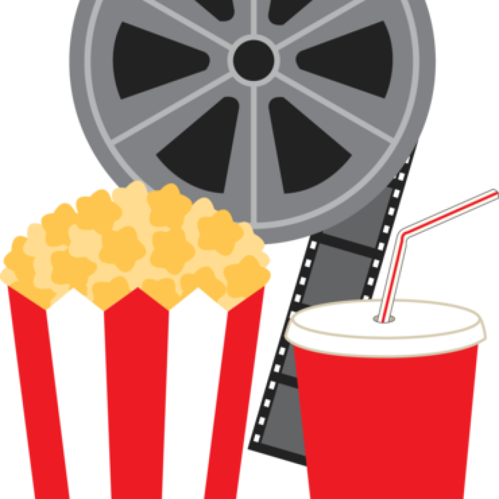 Movie Reel Clipart Clip Art Of A Movie Film Reel With - Clip Art Movie Reel (1024x1024), Png Download