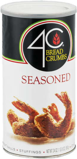4c Bread Crumbs, Seasoned - 15 Oz Canister (600x600), Png Download