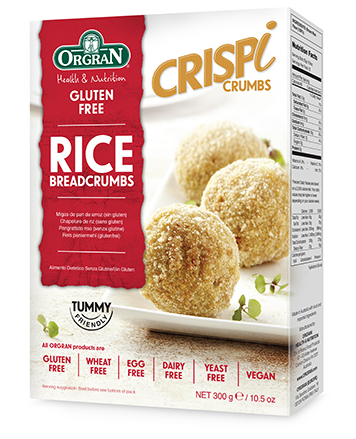 Orgran Crispi Rice Breadcrumbs 300g - All Purpose Rice Breadcrumbs (500x500), Png Download