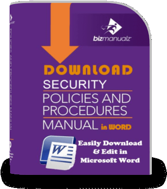 Security Policy Procedure Manual - Business Sampler: Policies, Procedures And Forms : (352x396), Png Download