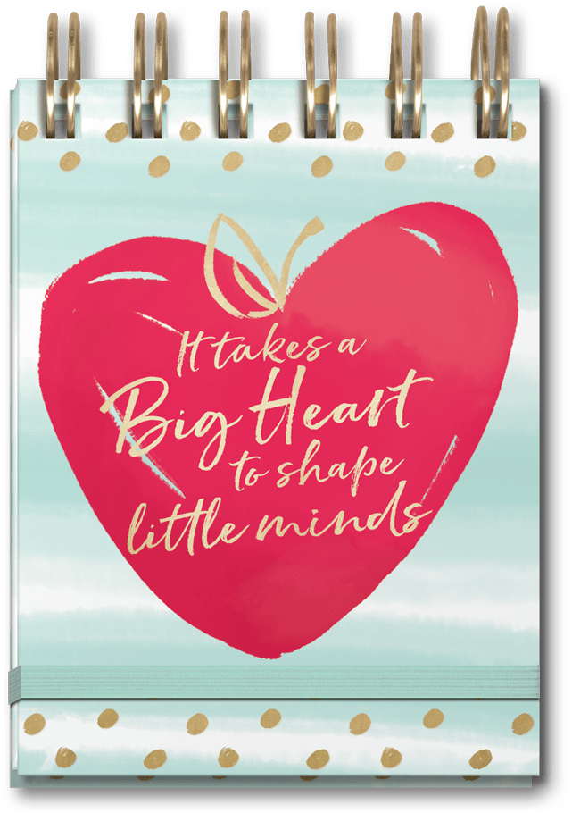 Apple Heart Spiral Note Pad - Apple (1200x1200), Png Download