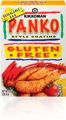Gluten-free Panko - Kikkoman Gluten Free Panko Bread Crumbs (344x420), Png Download