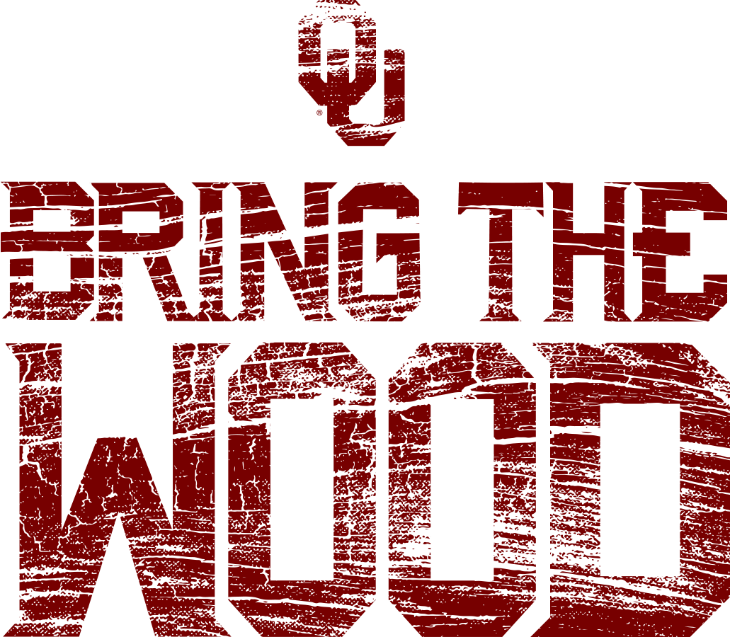 Oklahoma Football 2014 - Ou Bring The Wood (1031x900), Png Download