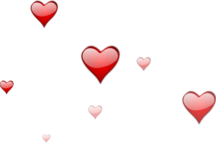 Big Heart - Shiny Red Heart Bib (716x476), Png Download