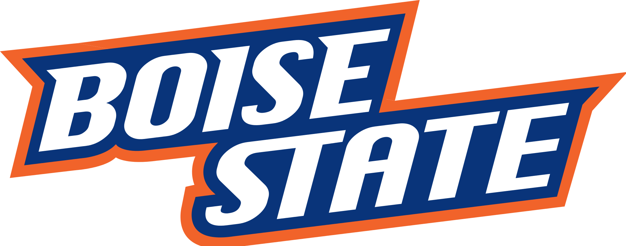 Boise State Broncos Vs Oklahoma Sooners The Time I - Boise State Broncos Logo Transparent (2000x786), Png Download