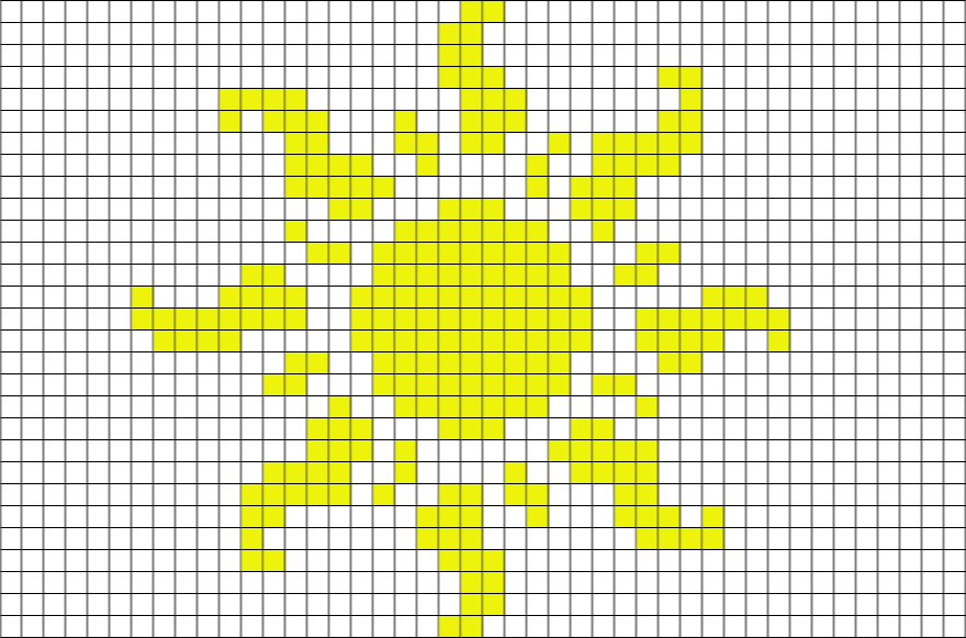 Pixel Art Fnaf Chica (880x581), Png Download