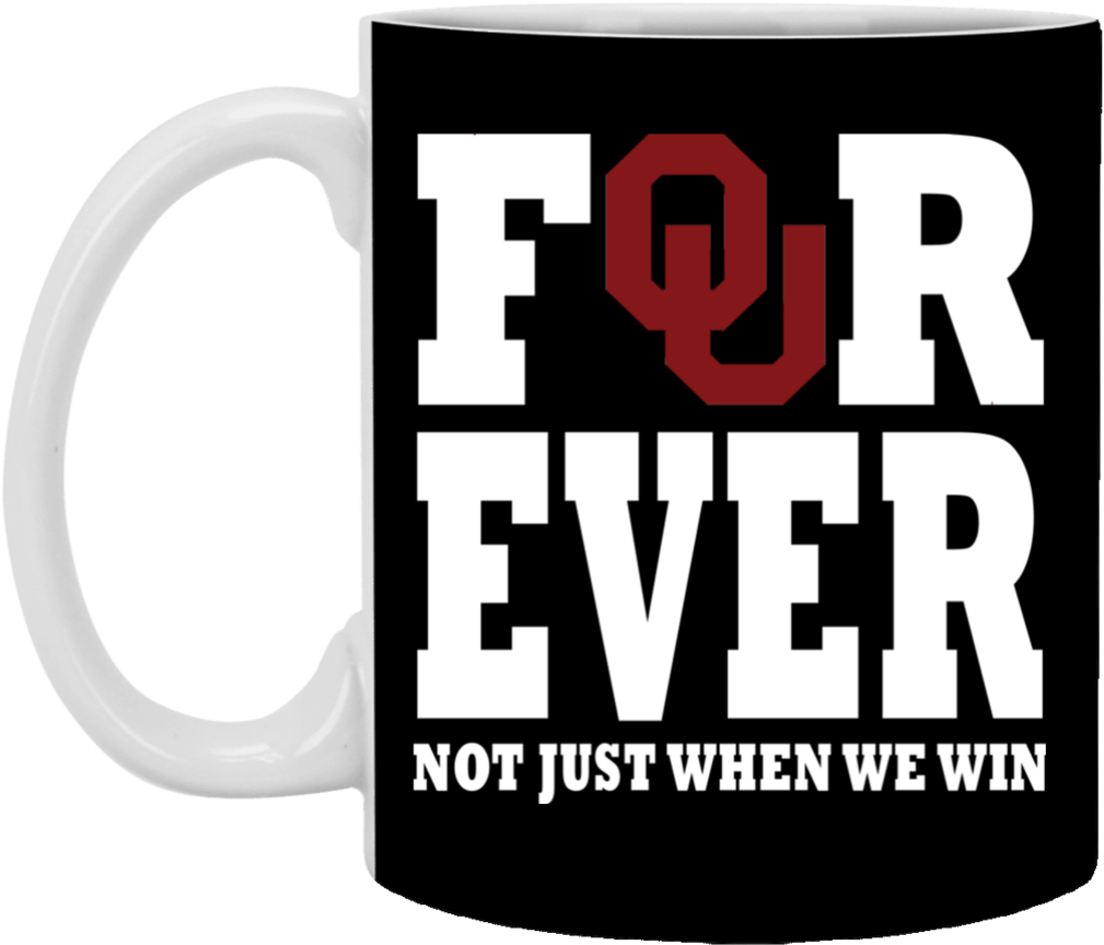 For Ever Oklahoma Sooners Mug Cup Coffee Gift - Atlanta Falcons (1024x1024), Png Download