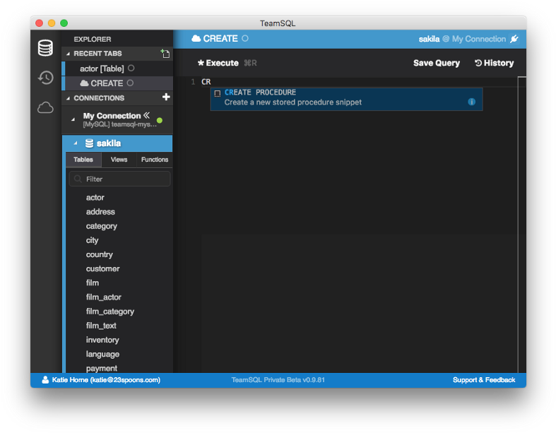 When You See Create Procedure Highlighted, You Can - Vs Code Window Nativetabs (800x624), Png Download