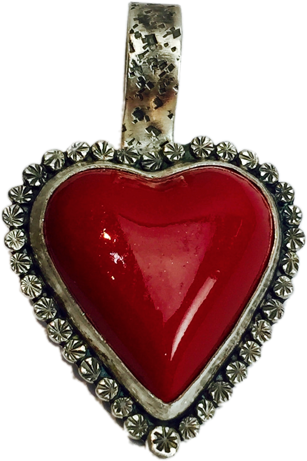 Lawrence Baca Red Heart Enhancer - Locket (2448x2448), Png Download