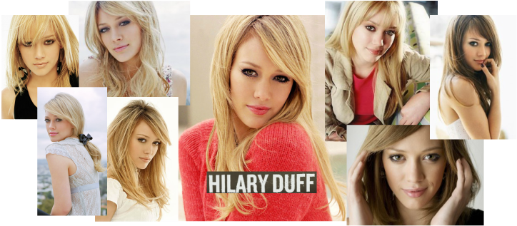 Hilary Duff (724x317), Png Download