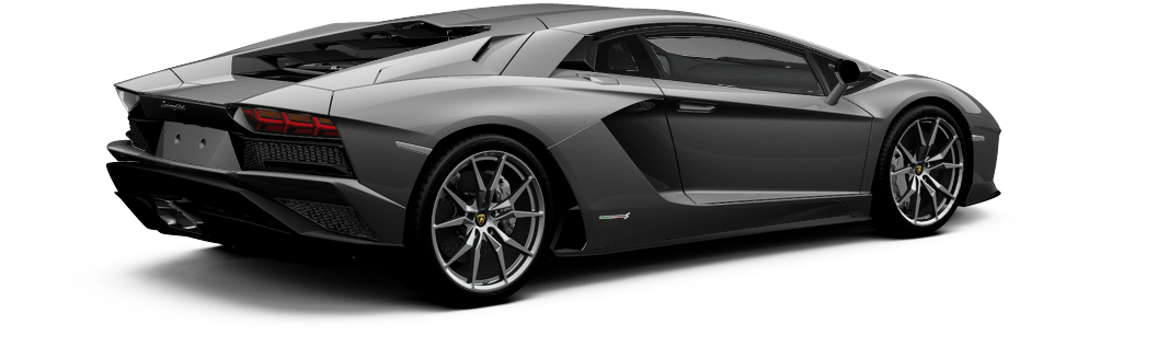 Grigio Titans Aventador S Roadster (1100x441), Png Download