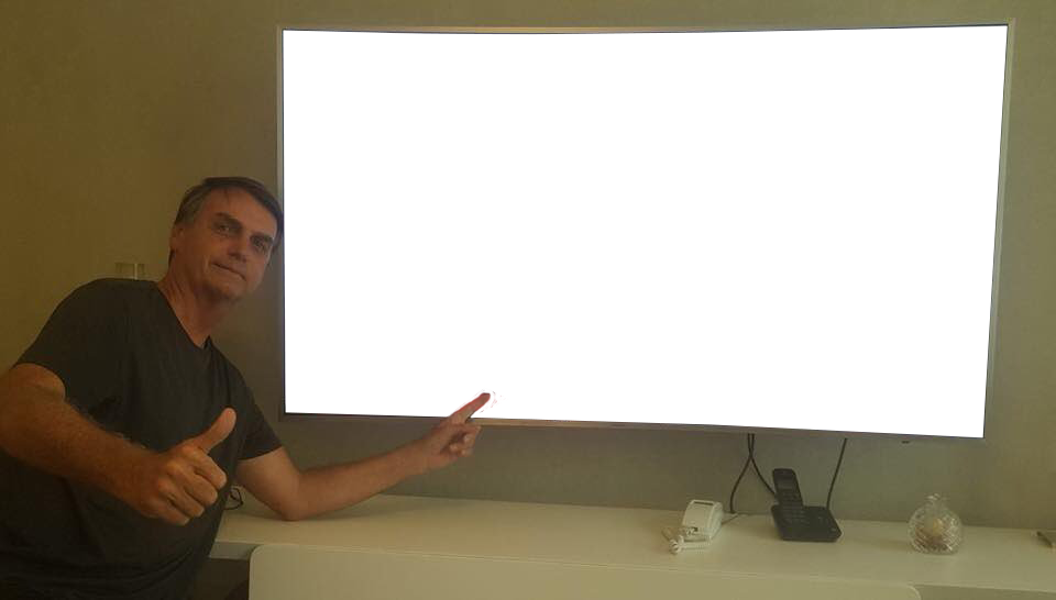 Copy Discord Cmd - Bolsonaro Com Peixe (960x546), Png Download