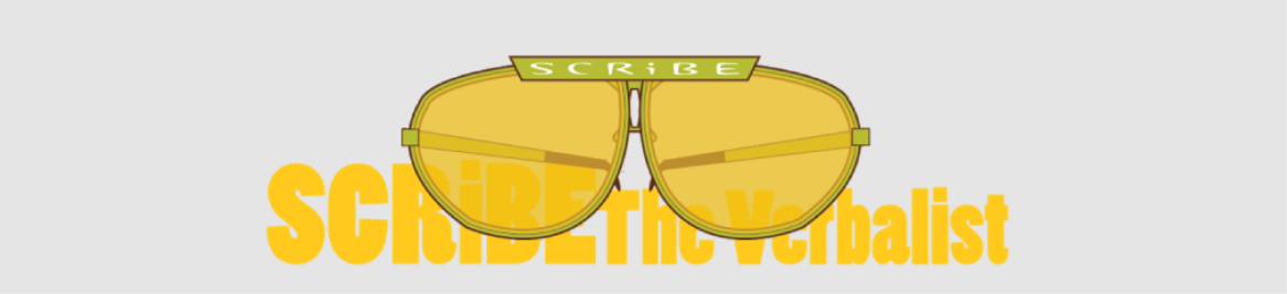 Scribe The Verbalist (1167x267), Png Download