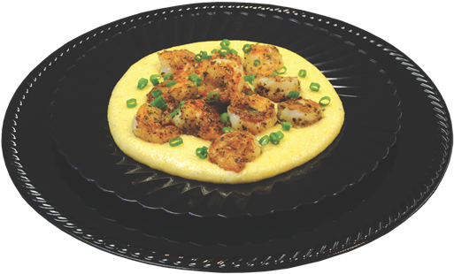 Picture Of Italian Shrimp & Grits - Citrus (550x389), Png Download