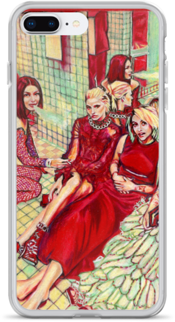 "celebrities Smoking In The Bathroom 2" By Miriam Carothers (800x800), Png Download